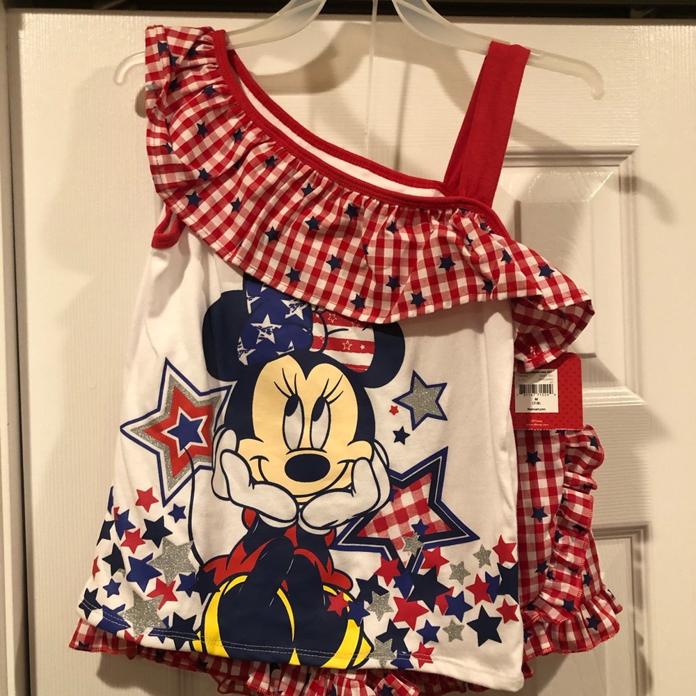 Disney Minnie Mouse Patriotic Outfit